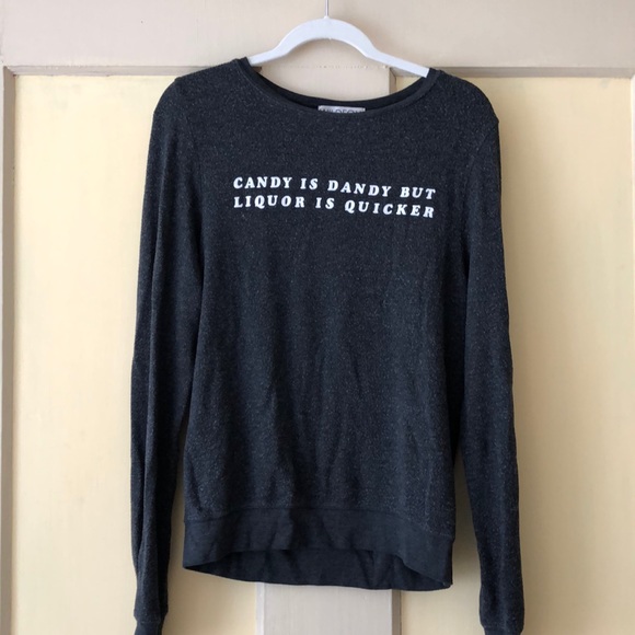 Dark grey Wildfox sweater - Picture 2 of 3